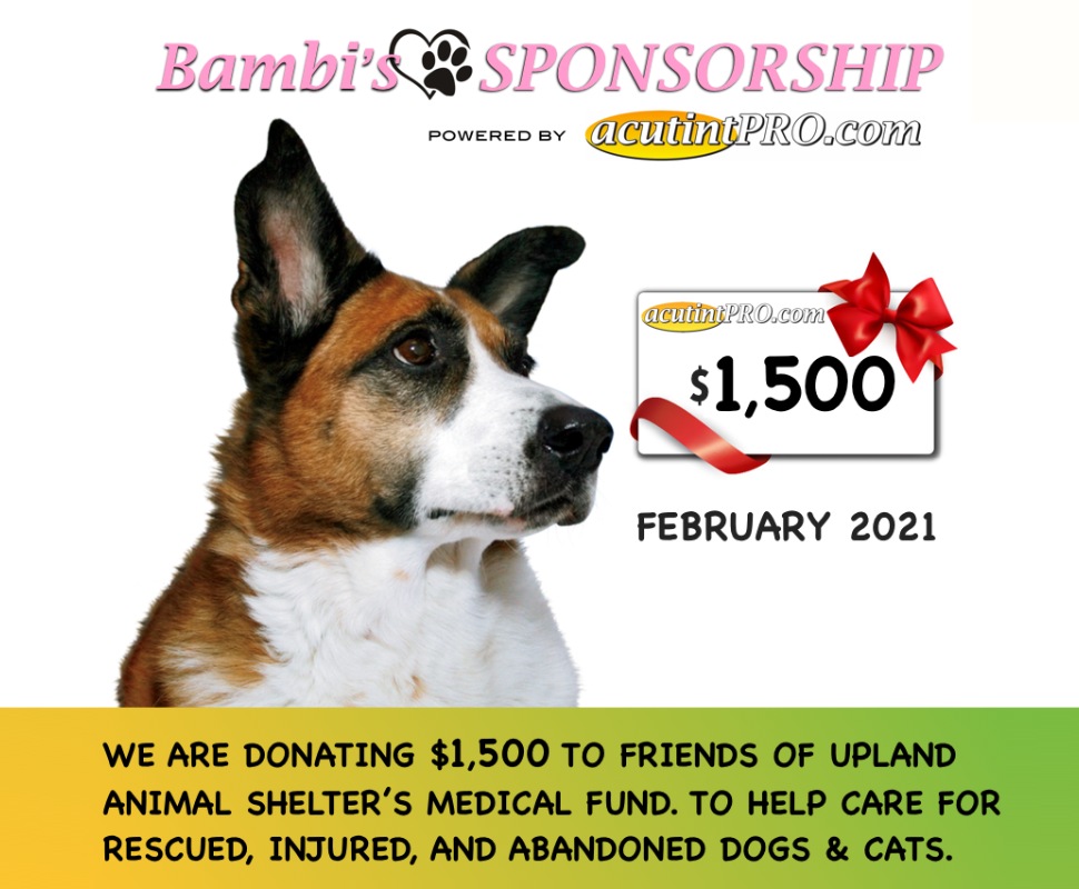 Friends of Upland Sponsor FEB 2021