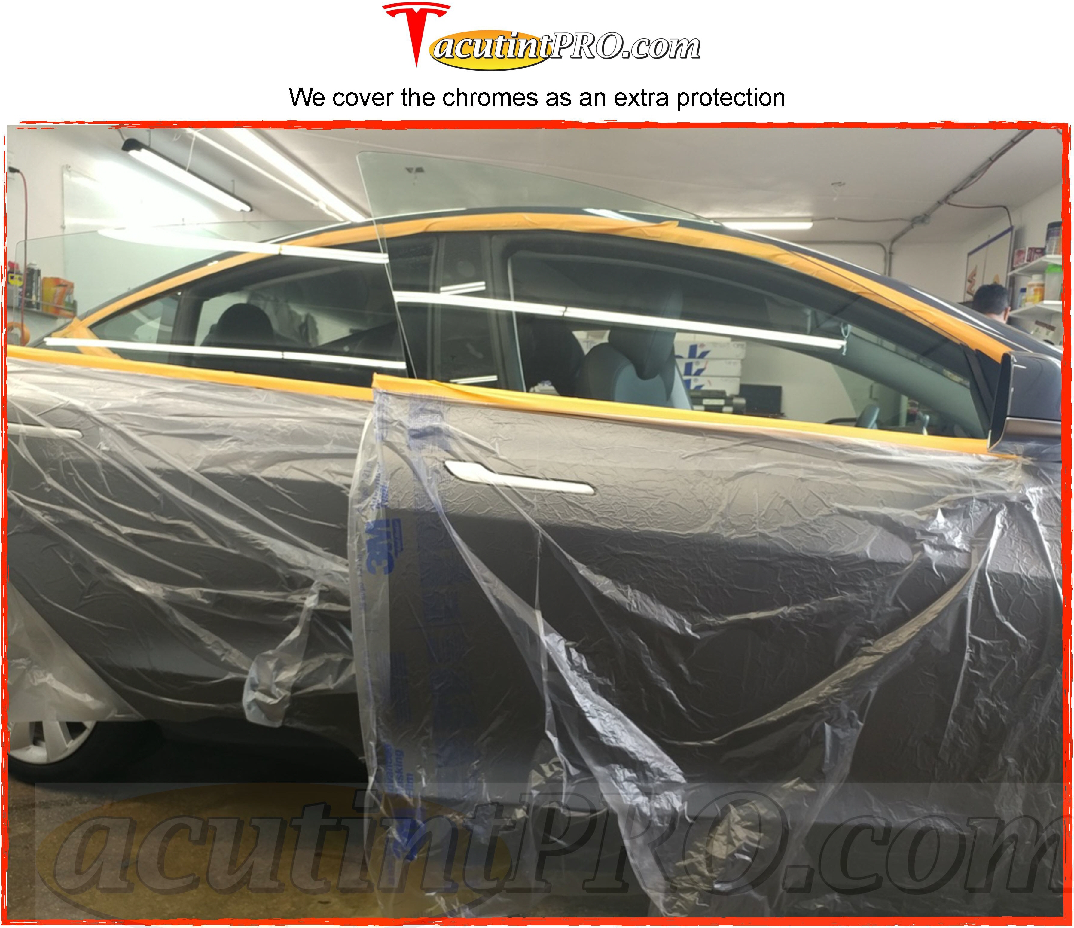 We cover all chrome for extra protection